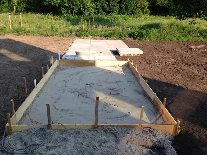 Fundering maken van beton Altijd de laagste prijs met het beste resultaat